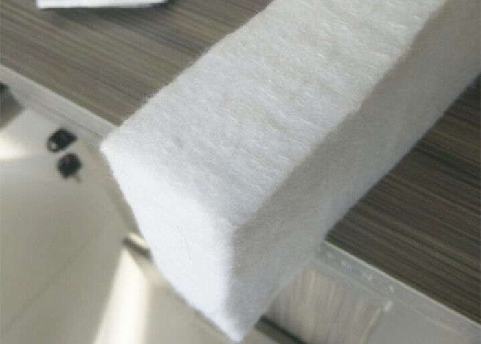 Professional Dual Media Filter  8500gsm 40mm Dust Filter Cloth PE Wadding /  Padding for Aluminum Cushion