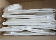 Nonwoven Punched 50 / 150 Micron Filter Bag Polypropylene / Polyester Steel Ring