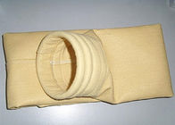 Asphalt Industrial Aramid Filter Bag / Needle Punched Filter Cloth  High Temperature Filter Media ISO