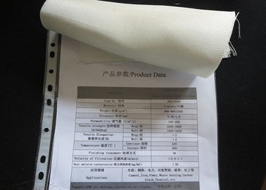 Industrial Black / White Glass Fiber Cloth Woven for Grinding Plant