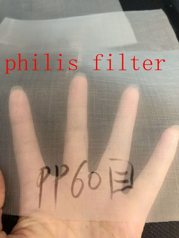 50 Mesh 60mesh 80 Mesh PP Polypropylene Mono Filament Filter Cloth