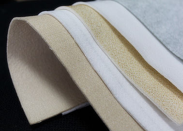 Nonwoven PPS Glass Acrylic Filter Cloth for Dust Collector Bag , filtration media